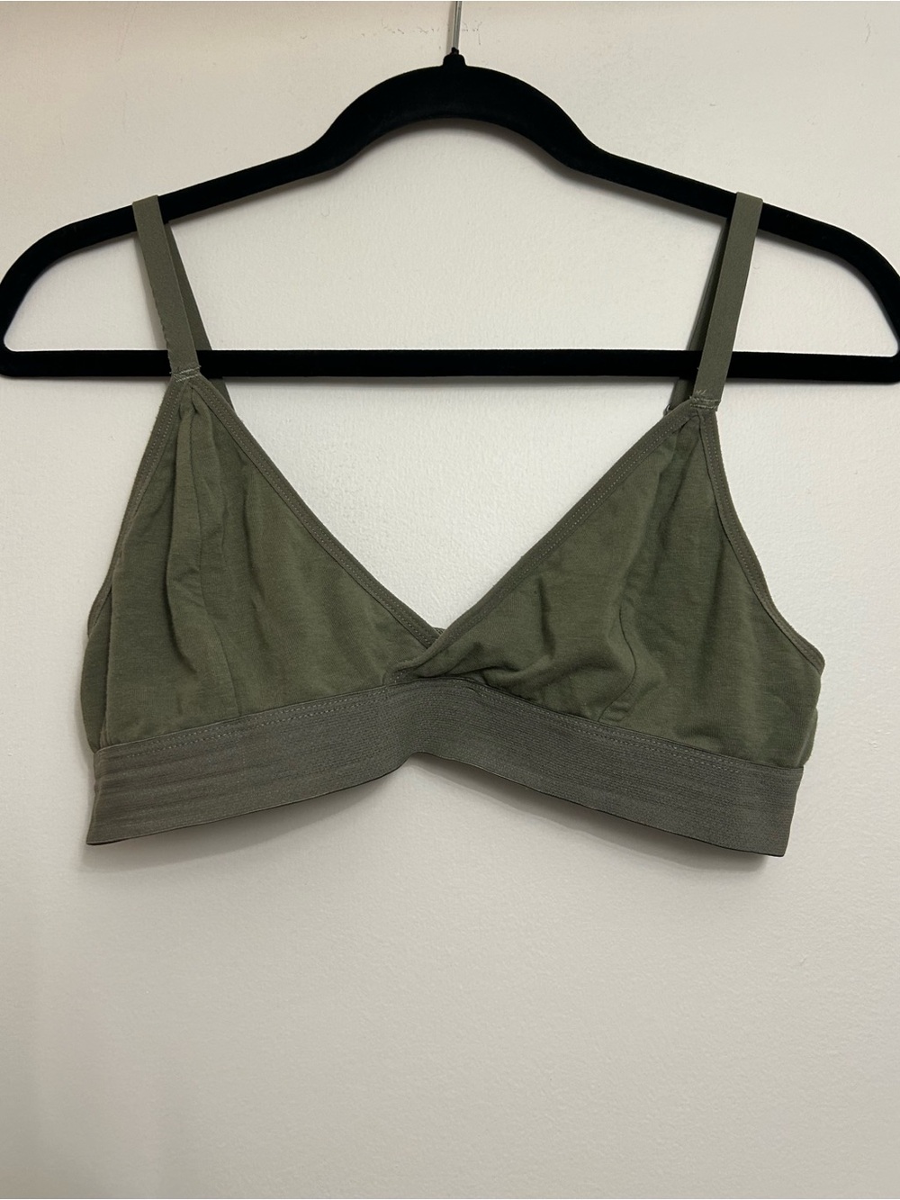 Richer Poorer Olive Green Bralette